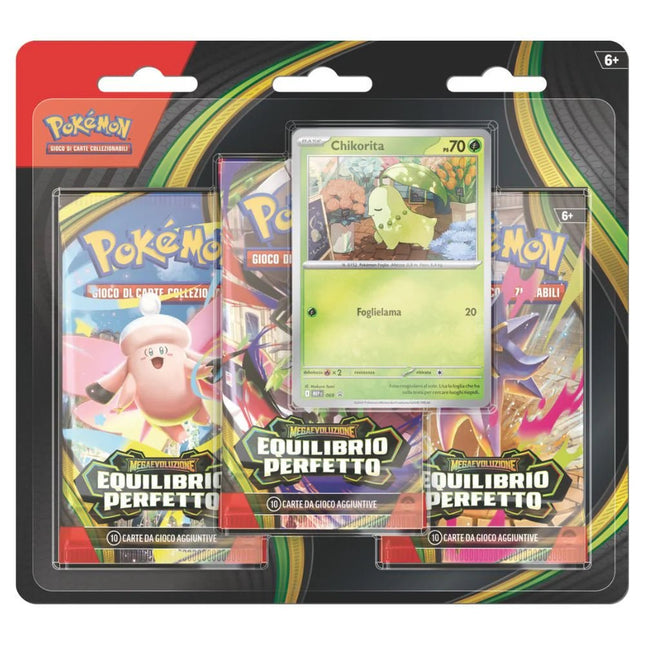 Preordine Pokémon – M3 Blister 3 Buste Megaevoluzione “Equilibrio Perfetto” (IT) - L’emporio dell’avventuriero