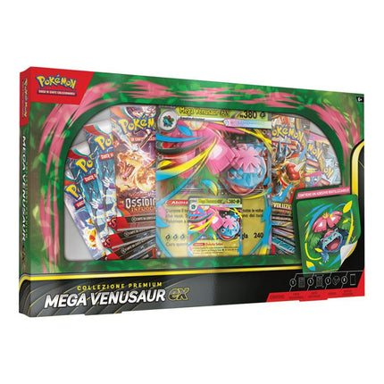 PREORDINE Pokémon Megaevoluzione – Fiamme Spettrali - Collezione Mega Venusaur EX (ITA) - L’emporio dell’avventuriero