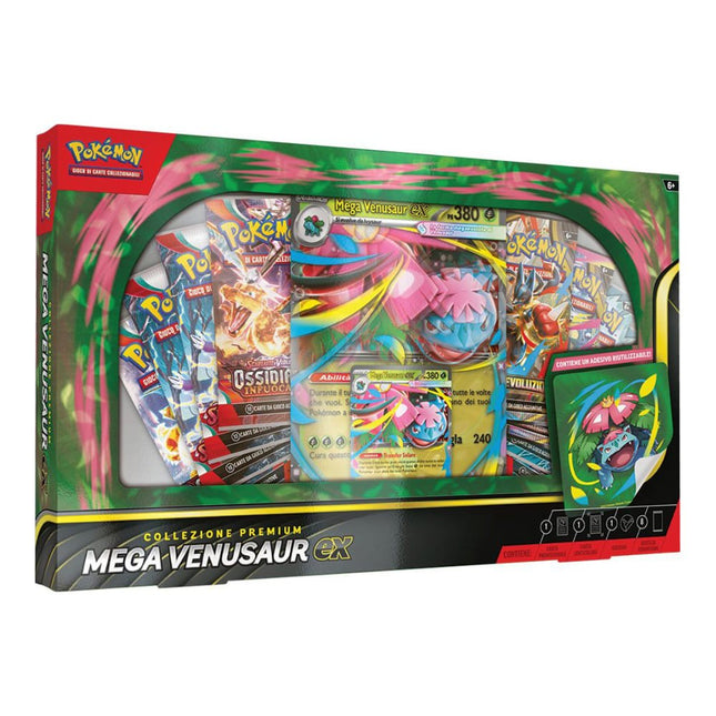 PREORDINE Pokémon Megaevoluzione – Fiamme Spettrali - Collezione Mega Venusaur EX (ITA) - L’emporio dell’avventuriero