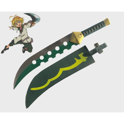 Pugnale Lostvayne di Meliodas – Seven Deadly Sins Replica Fantasy - L’emporio dell’avventuriero