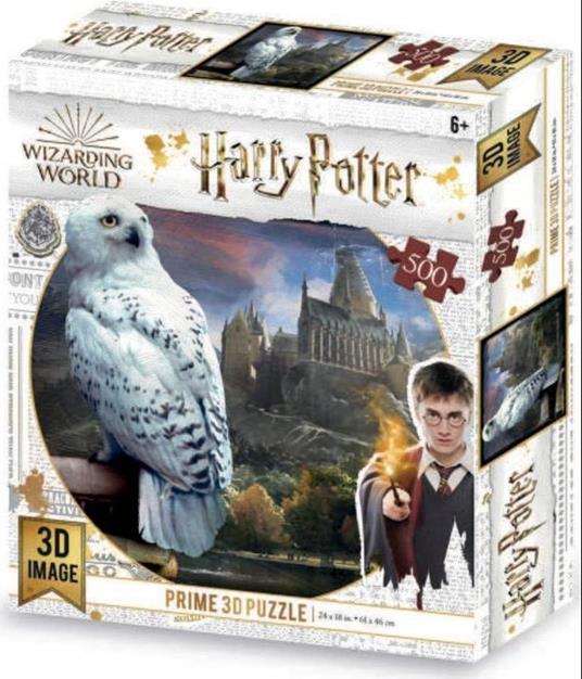 Puzzle 3D Harry Potter - Edvige (500 Pz.) - L’emporio dell’avventuriero