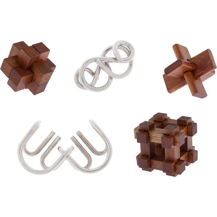 Puzzle Rompicapo - Set 5 Grandi Menti - L’emporio dell’avventuriero