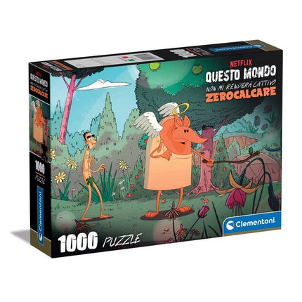 Puzzle Zerocalcare - Questo Mondo non mi Renderà Cattivo 1000 pz - L’emporio dell’avventuriero