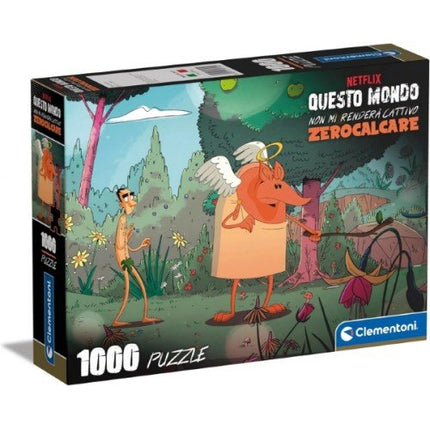 Puzzle Zerocalcare - Questo Mondo non mi Renderà Cattivo 1000 pz - L’emporio dell’avventuriero