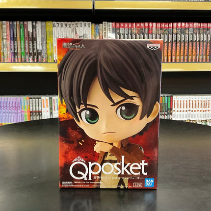 Q Posket - Attack on Titan - Eren Yeager (Normal Color Ver.) - L’emporio dell’avventuriero
