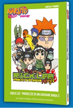 Rock Lee – Prodezze di un giovane ninja 4 | Naruto Saga 5 – copertina italiana