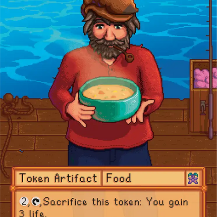 Secret Lair Welcome to Stardew Valley – Pedina Cibo – carta inclusa in inglese