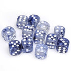 Set 12 Dadi 6 Facce Chessex Nebula Black/White - L’emporio dell’avventuriero
