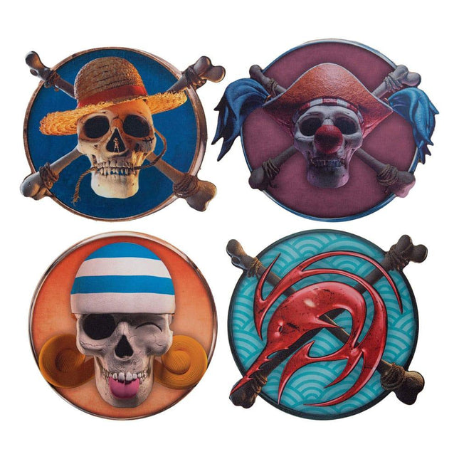 Sottobicchieri in Sughero Netflix's One Piece - Pack 1 - L’emporio dell’avventuriero