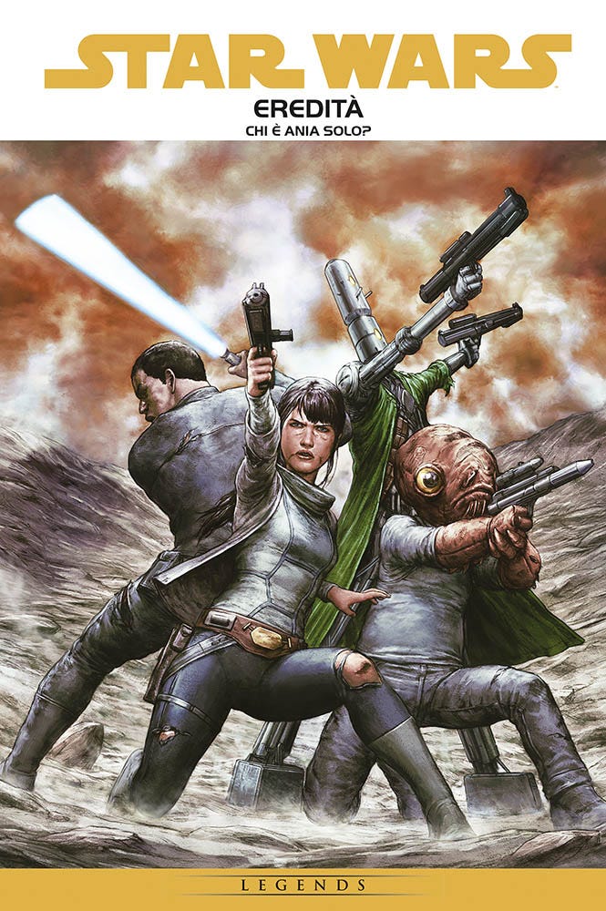 Star Wars Eredità 4 – Chi è Ania Solo? – copertina italiana Panini Comics