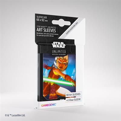 Star Wars Unlimited - Art Sleeves - Ahsoka Tano - L’emporio dell’avventuriero