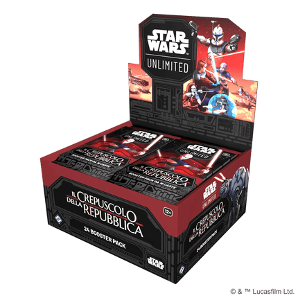 Star Wars Unlimited - Il Crepuscolo della Repubblica - Box 24 Buste (ITA) - L’emporio dell’avventuriero