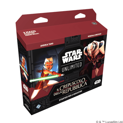 Star Wars Unlimited - Il Crepuscolo della Repubblica - Starter Deck (ITA) - L’emporio dell’avventuriero