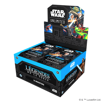 Star Wars Unlimited Leggende della Forza - Box Booster (24 Buste ENG) - L’emporio dell’avventuriero