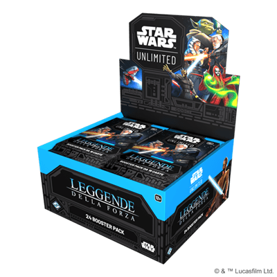 Star Wars Unlimited Leggende della Forza - Box Booster (24 Buste ITA)