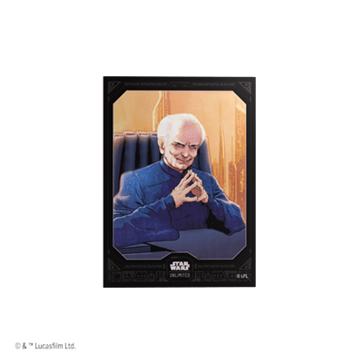 Star Wars Unlimited Premium Art Sleeves - Palpatine - L’emporio dell’avventuriero