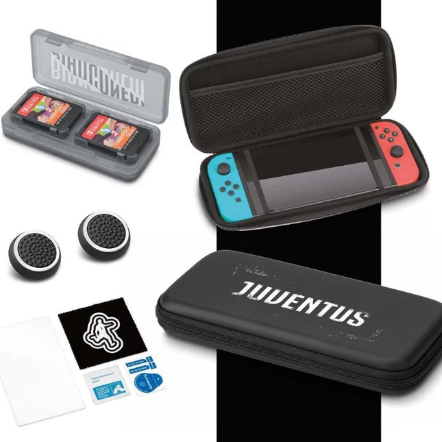 Starter Kit Juventus – Pacchetto Multiaccessori per Nintendo Switch - L’emporio dell’avventuriero