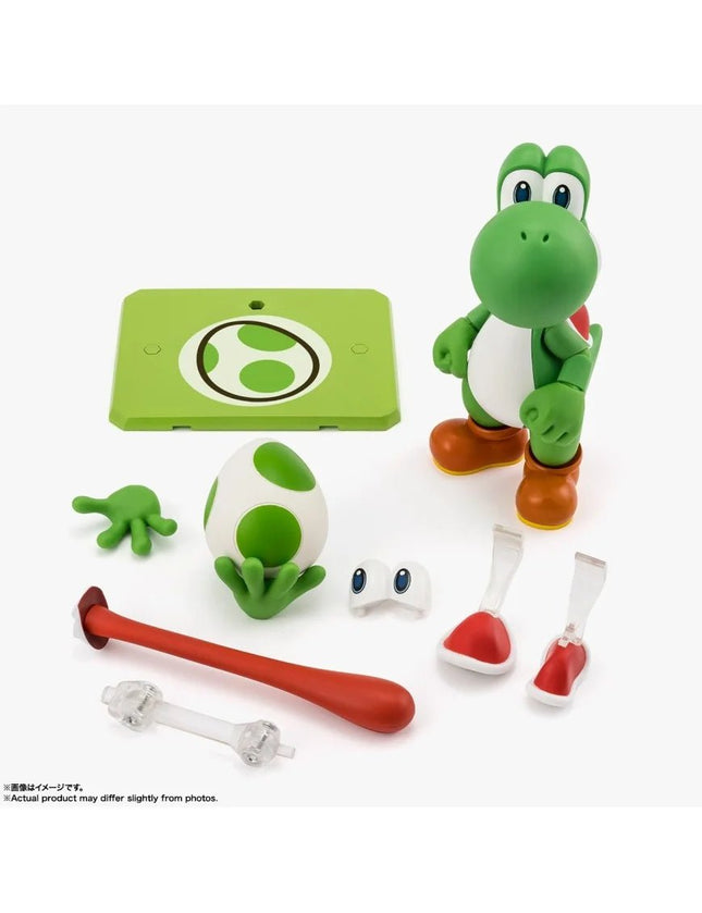 Super Mario – Yoshi S.H.Figuarts Bandai - L’emporio dell’avventuriero