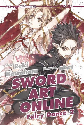Sword Art Online 4 - Fairy Dance 2, copertina della light novel italiana J-Pop