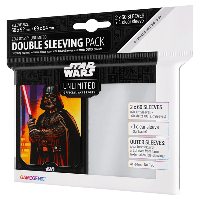 SWU - Double Sleeving Pack Darth Vader - L’emporio dell’avventuriero