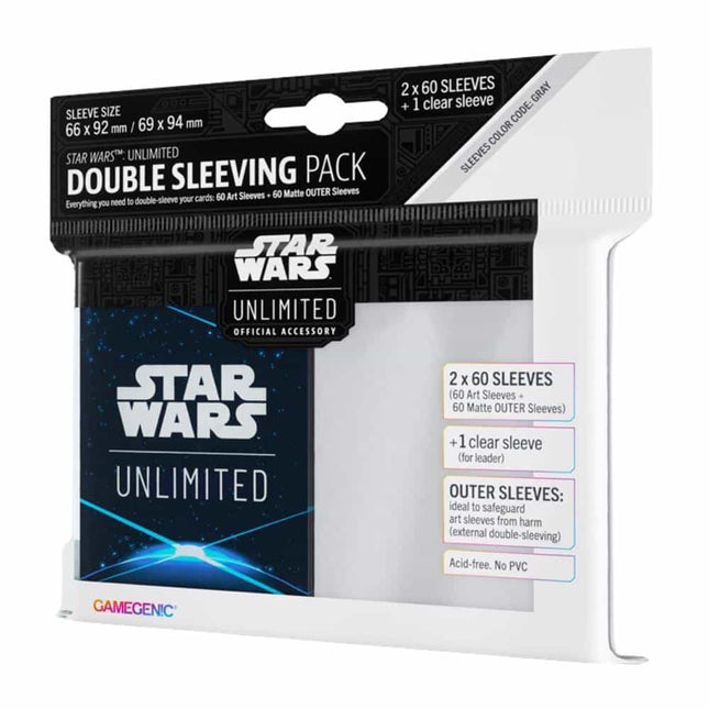 SWU - Double Sleeving Pack Space Blue - L’emporio dell’avventuriero