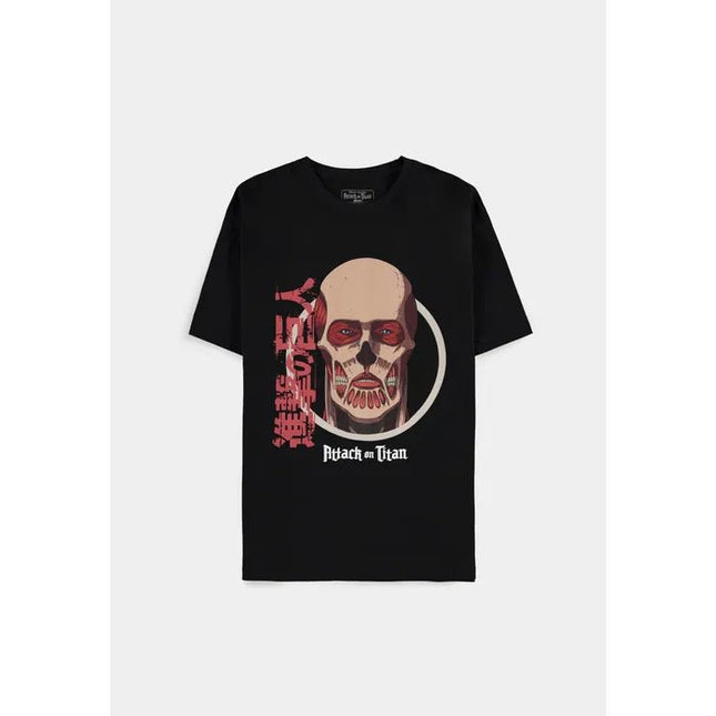 T - SHIRT ATTACK ON TITAN - TITAN FRONTAL - L’emporio dell’avventuriero