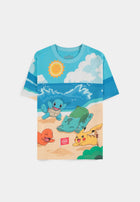 T-Shirt Donna Pokemon - Beach Day - L’emporio dell’avventuriero