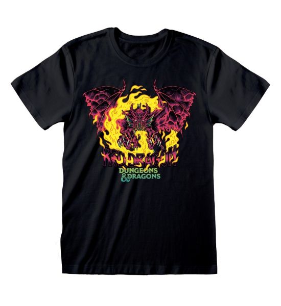 T-shirt Dungeons & Dragons - Red Dragon Color Pop