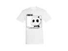 T-Shirt Gigaciao - A Panda Piace...Fissarti (Bianco) - L’emporio dell’avventuriero