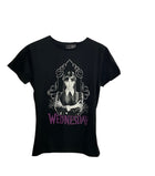 T - Shirt Netflix's Wednesday Donna - L’emporio dell’avventuriero