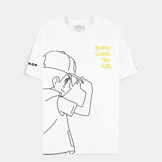 T-Shirt Pokemon - Ash - L’emporio dell’avventuriero