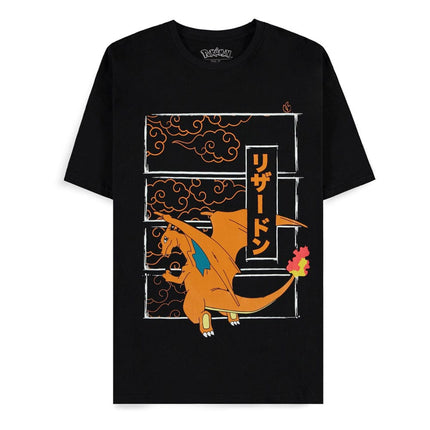 T-Shirt Pokemon - Charizard Block - L’emporio dell’avventuriero