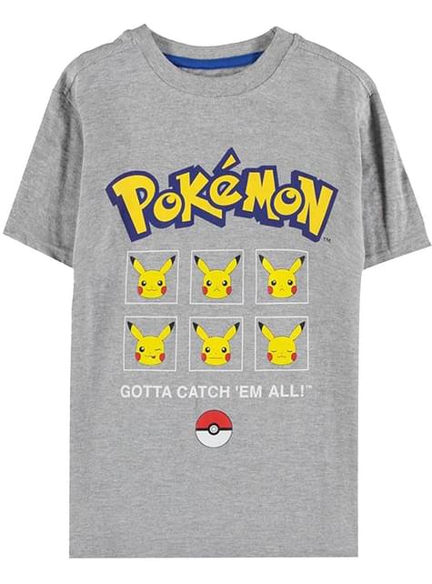 T-shirt Pokémon - Pika Expression bambino