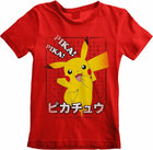 T-shirt Pokémon - Pika Pika Japanese bambino