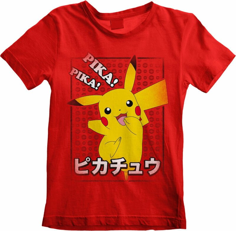 T-shirt Pokémon - Pika Pika Japanese bambino