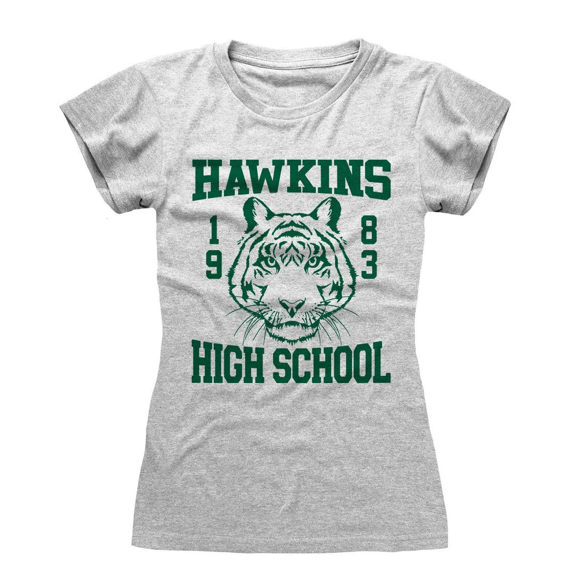 T-shirt Stranger Things - Hawkins High School (Fitted)