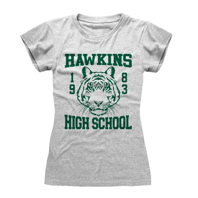 T-shirt Stranger Things - Hawkins High School (Fitted)