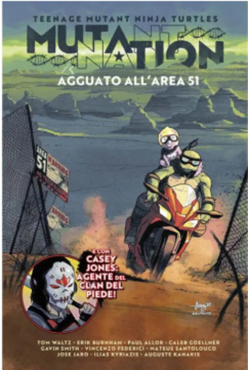 Teenage Mutant Ninja Turtles – Mutant Nation 1: Agguato all’Area 51