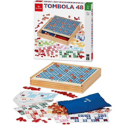 Tombola 48 – In legno - L’emporio dell’avventuriero