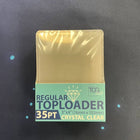 Toploader Regular TCGLab – Confezione da 25 (76mm X 102mm) - L’emporio dell’avventuriero