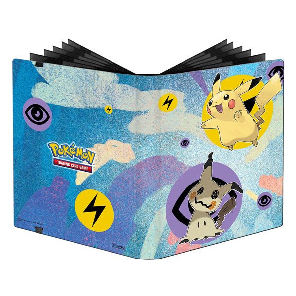 Ultra Pro - Pokemon - Album 9 Tasche con Elastico - Pikachu & Mimikyu - L’emporio dell’avventuriero