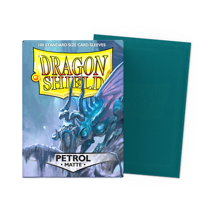 Dragon Shield – Petrol – Matte, 100 bustine Standard – AT-11020