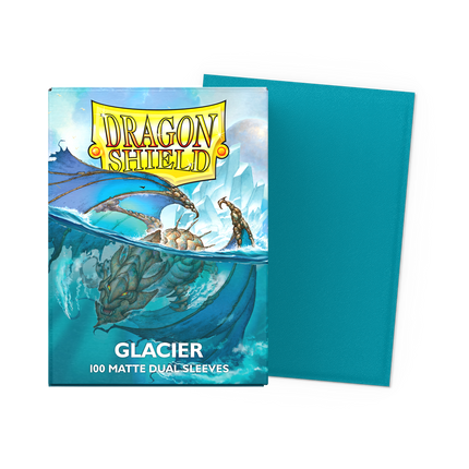 Dragon Shield – Glacier – Matte Dual, 100 bustine Standard