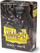 Dragon Shield – Black – Matte, 60 bustine Japanese – AT-11102