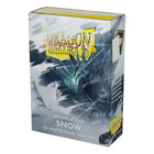 Dragon Shield – Snow – Matte Dual, 60 bustine Japanese