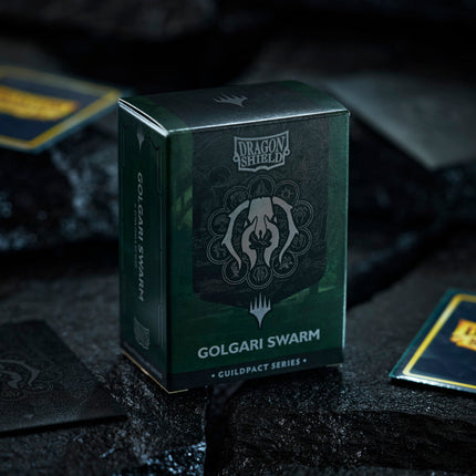 Dragon Shield – Guildpact – Golgari Swarm – Matte Dual Art, 100 bustine Standard
