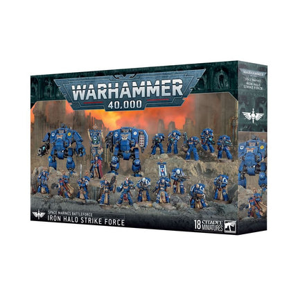 Warhammer 40.000 Battleforce - Space Marine Banda da Guerra Aureola di Ferro - L’emporio dell’avventuriero