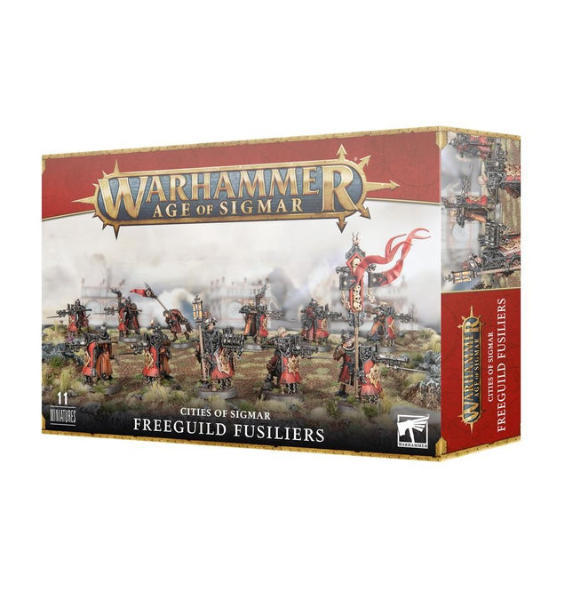Warhammer Age Of Sigmar - Cities of SIgmar Freeguild Fusiliers - L’emporio dell’avventuriero