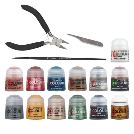 Warhammer Age Of SIgmar - Set di Colori + Atrezzi - L’emporio dell’avventuriero