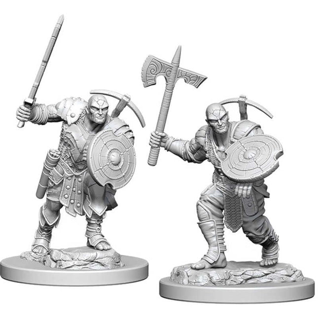 Wizkids Miniature D&D Nolzur's Marvelous Miniature - Earth Genasi Fighter - L’emporio dell’avventuriero